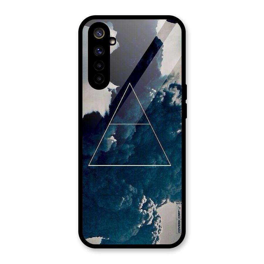 Blue Hue Smoke Glass Back Case for Realme 6