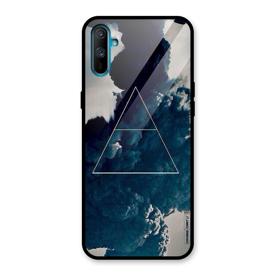 Blue Hue Smoke Glass Back Case for Realme C3
