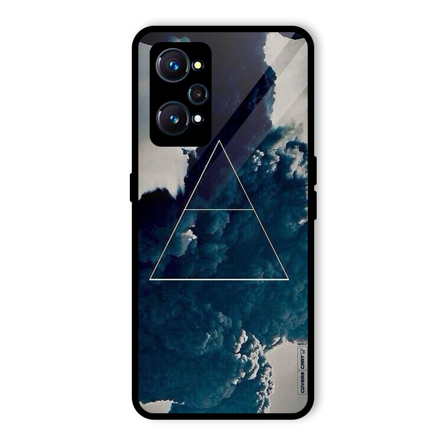 Blue Hue Smoke Glass Back Case for Realme GT 2