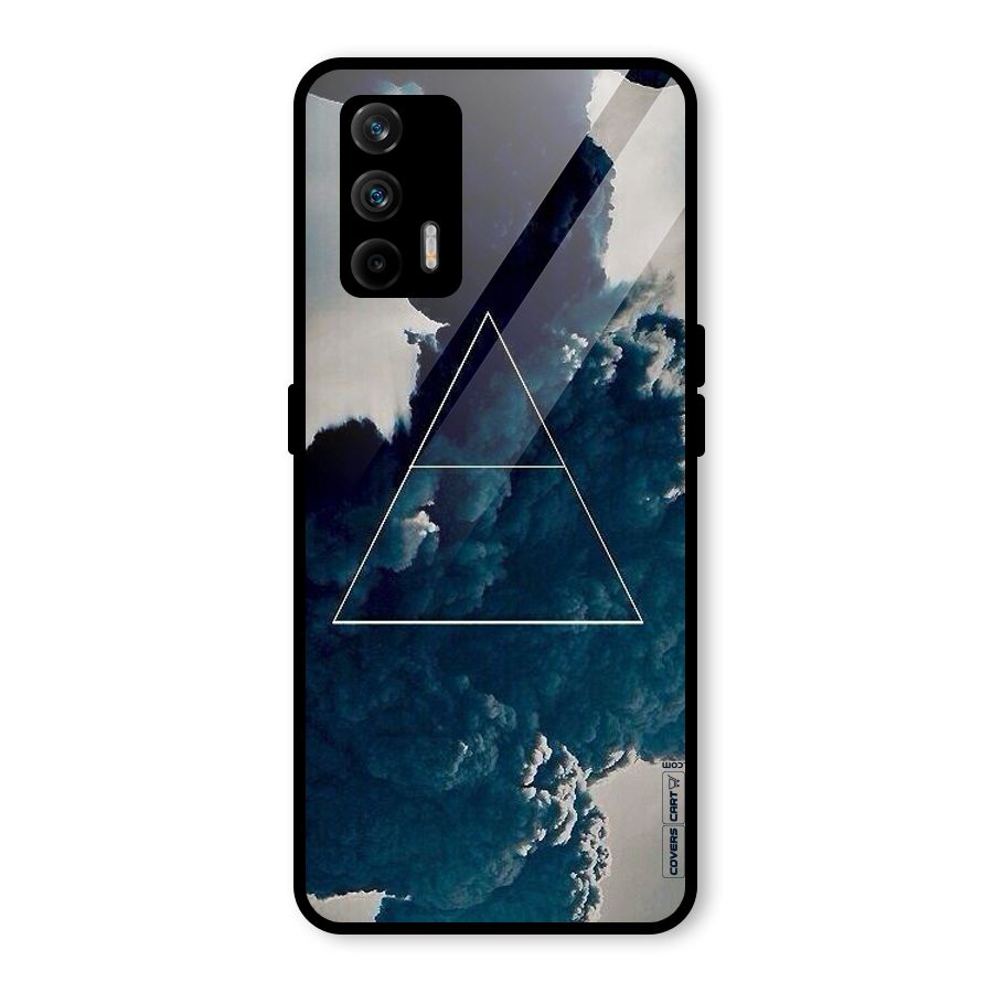 Blue Hue Smoke Glass Back Case for Realme GT 5G