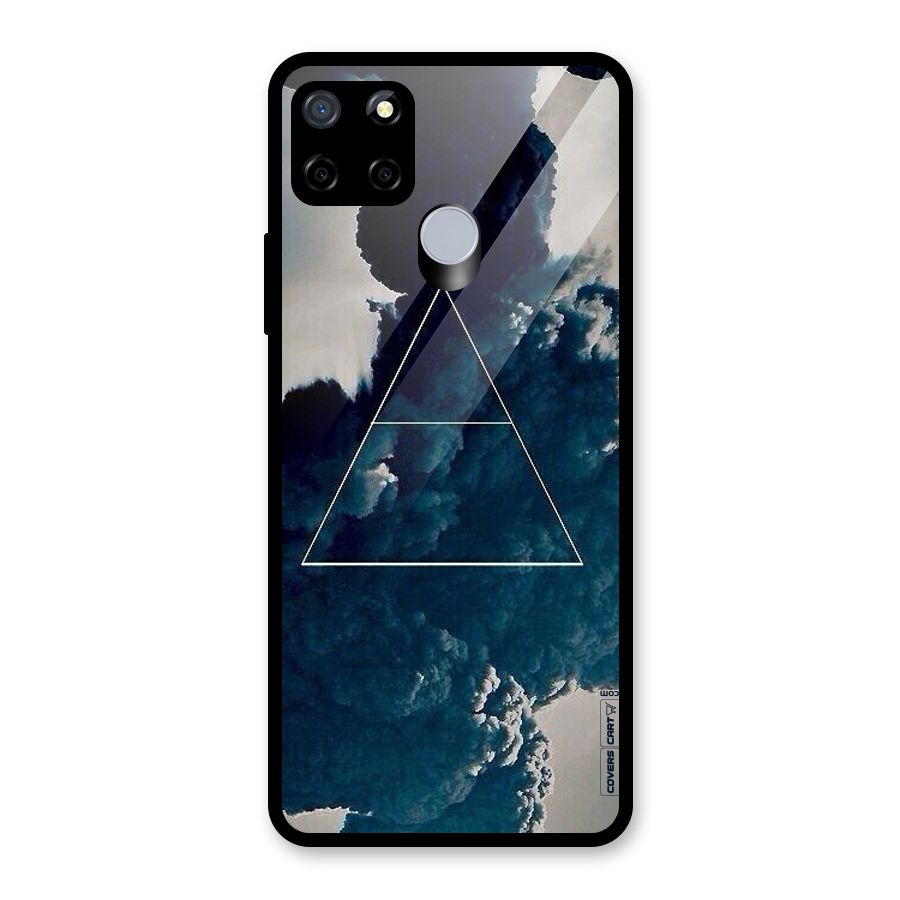 Blue Hue Smoke Glass Back Case for Realme Narzo 20