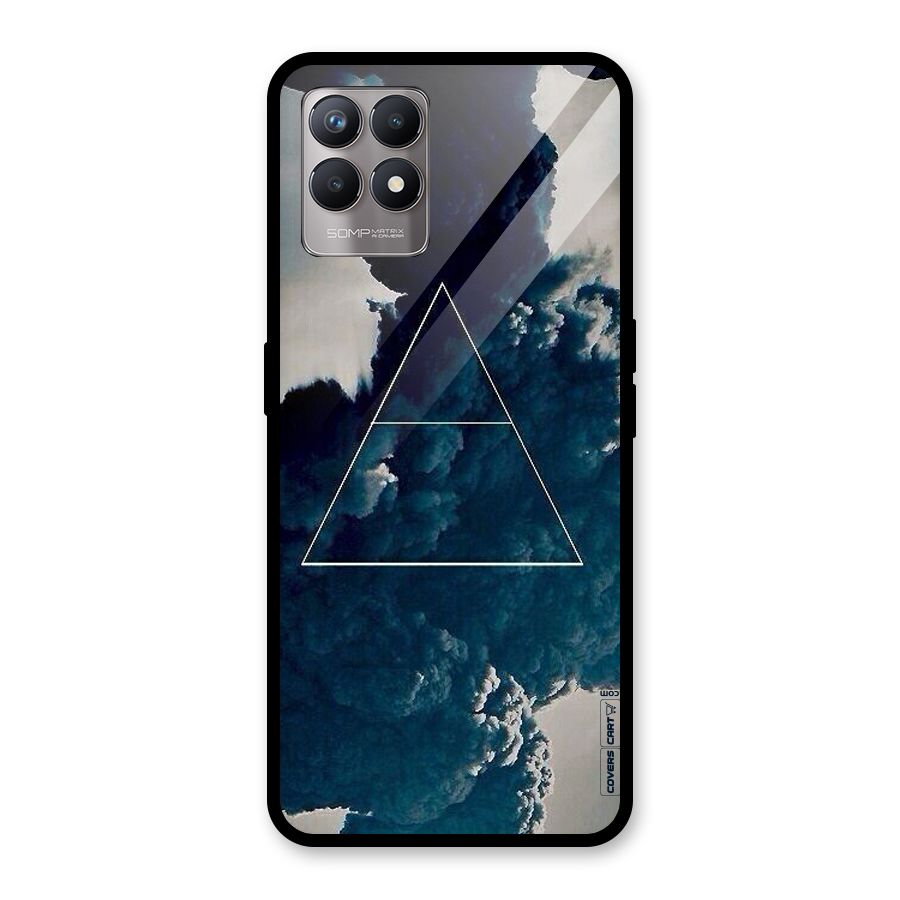 Blue Hue Smoke Glass Back Case for Realme Narzo 50
