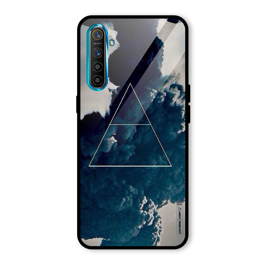 Blue Hue Smoke Glass Back Case for Realme X2