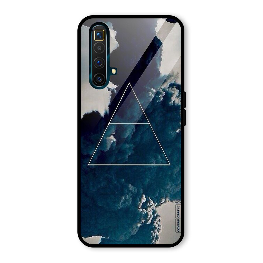 Blue Hue Smoke Glass Back Case for Realme X3 SuperZoom