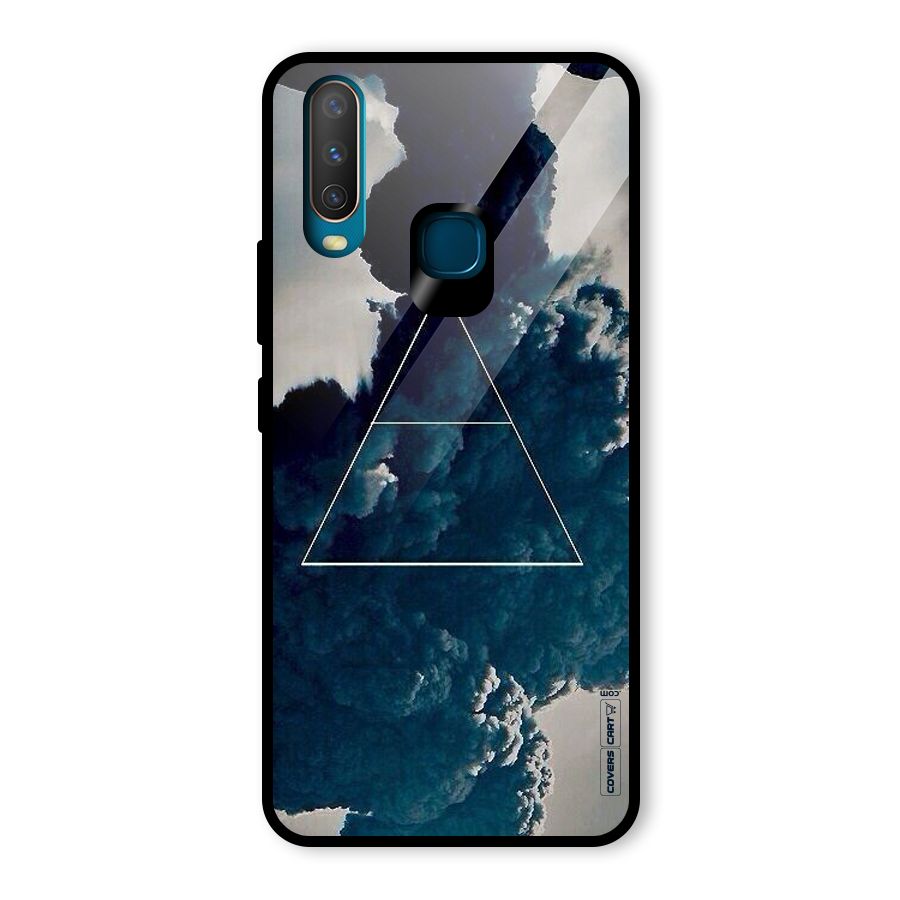 Blue Hue Smoke Glass Back Case for Vivo U10
