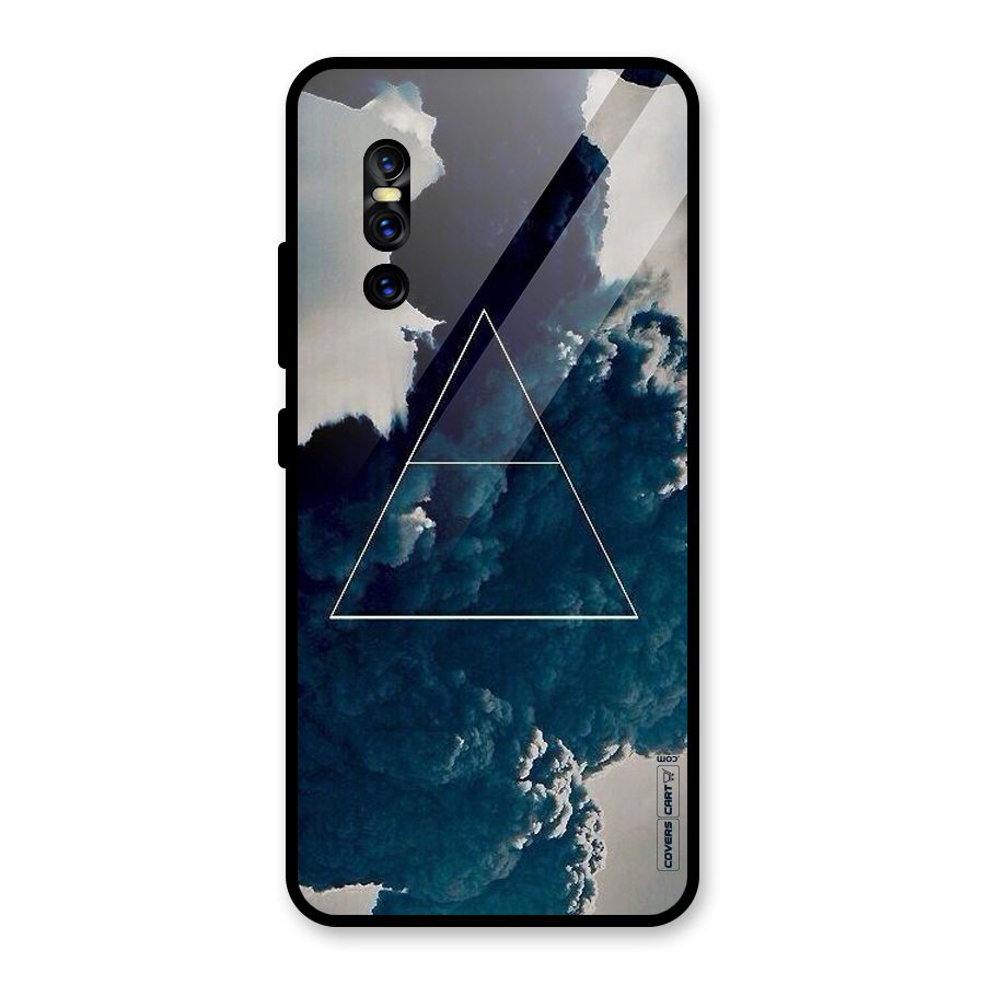 Blue Hue Smoke Glass Back Case for Vivo V15 Pro