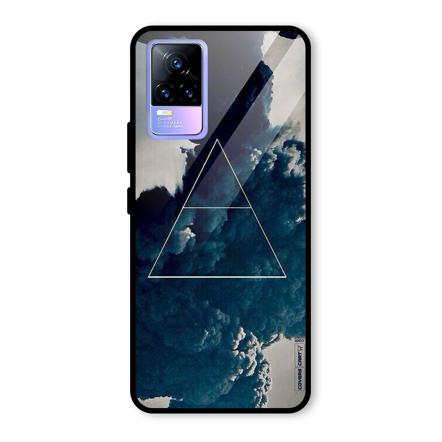 Blue Hue Smoke Glass Back Case for Vivo Y73