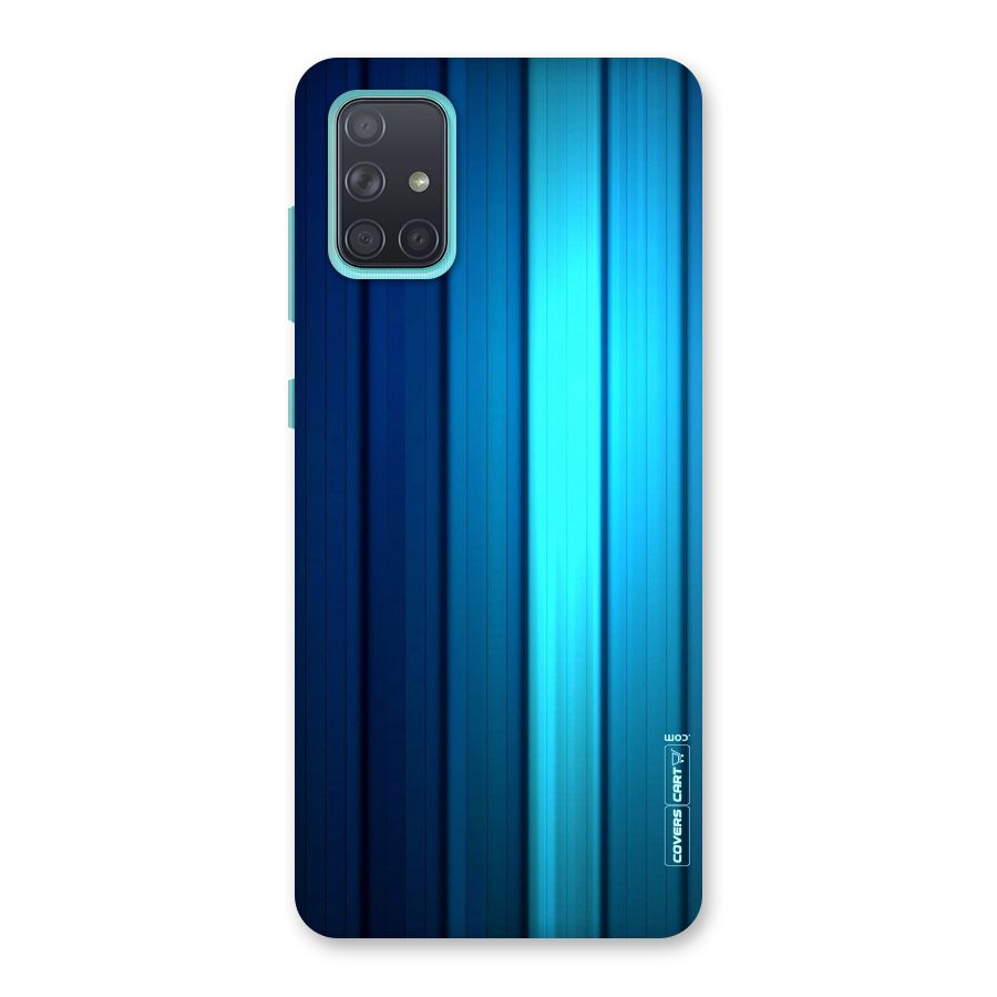 Blue Hues Back Case for Galaxy A71