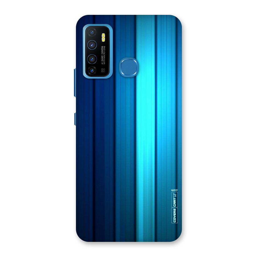 Blue Hues Back Case for Infinix Hot 9