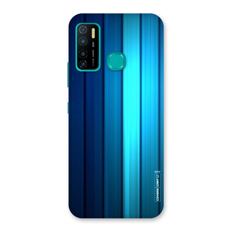 Blue Hues Back Case for Infinix Hot 9 Pro