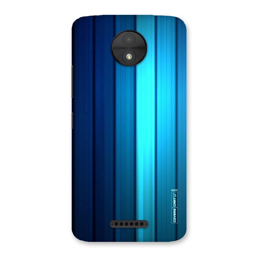 Blue Hues Back Case for Moto C