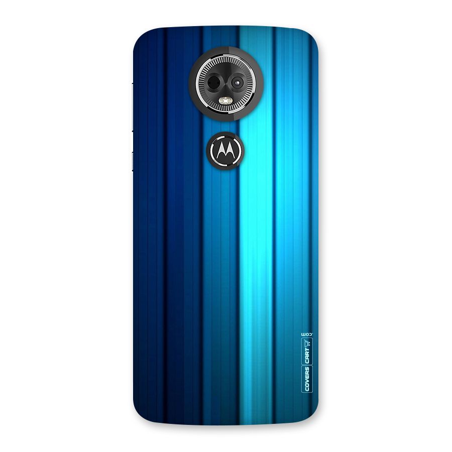 Blue Hues Back Case for Moto E5 Plus