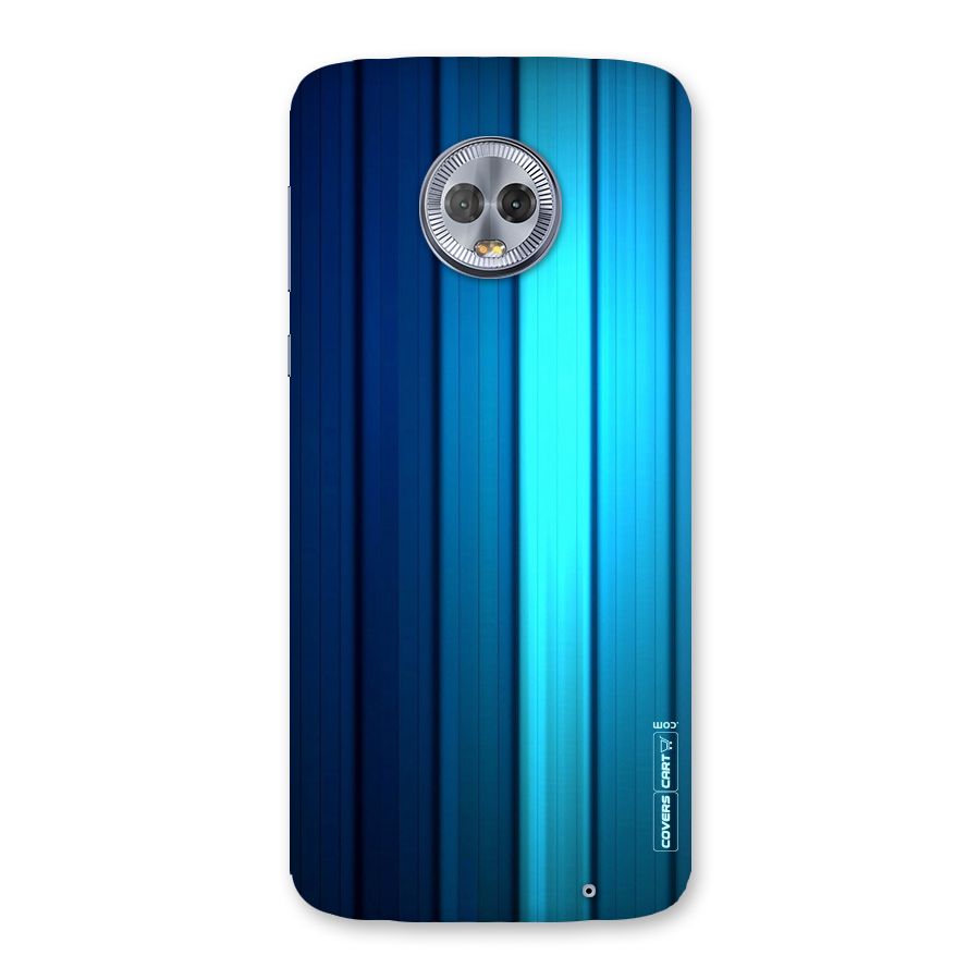 Blue Hues Back Case for Moto G6 Plus