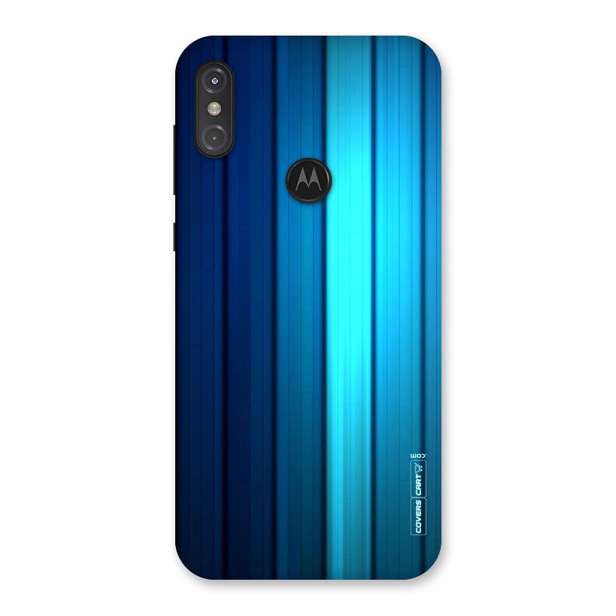 Blue Hues Back Case for Motorola One Power
