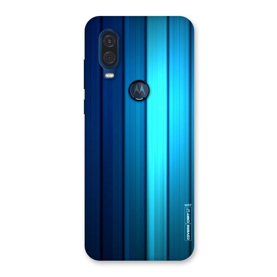 Blue Hues Back Case for Motorola One Vision