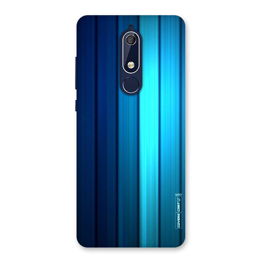 Blue Hues Back Case for Nokia 5.1
