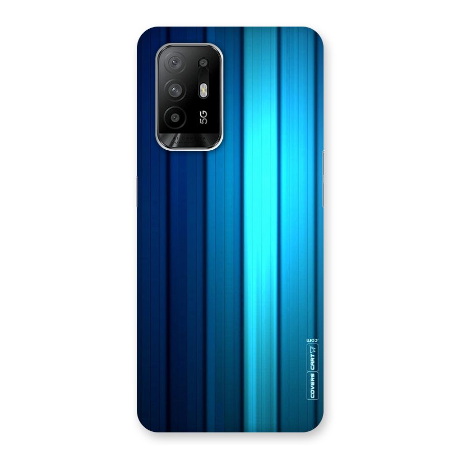 Blue Hues Back Case for Oppo F19 Pro Plus 5G
