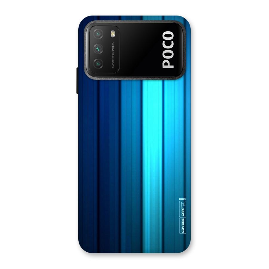 Blue Hues Back Case for Poco M3