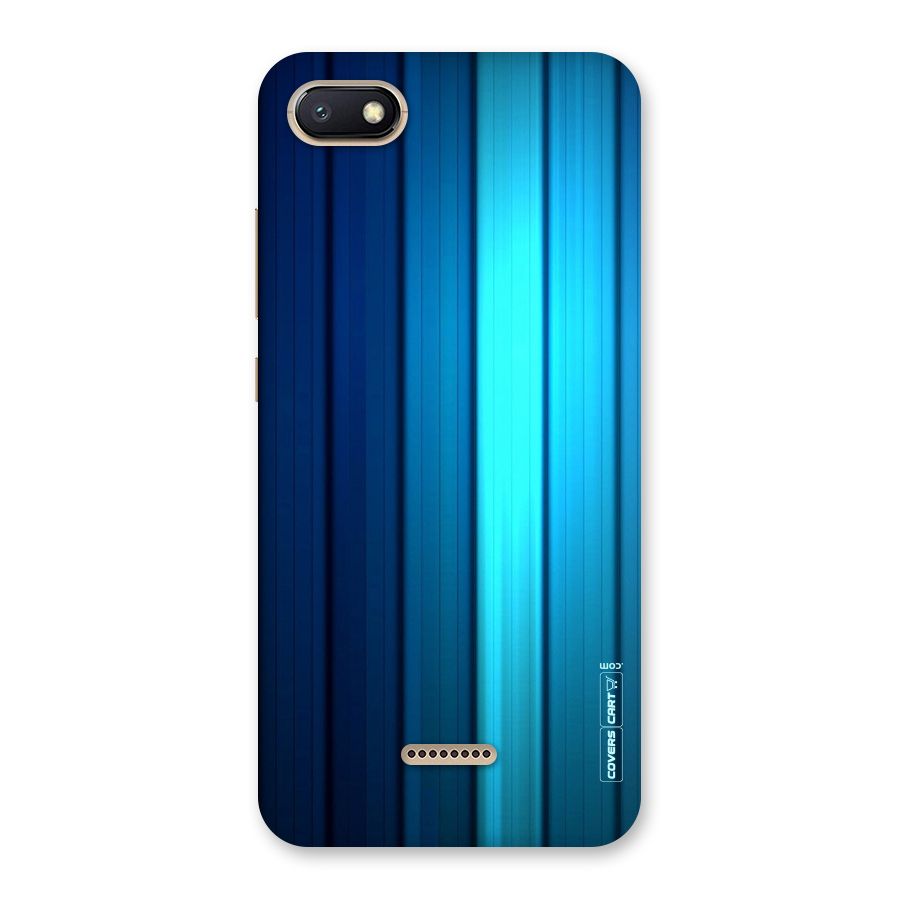 Blue Hues Back Case for Redmi 6A
