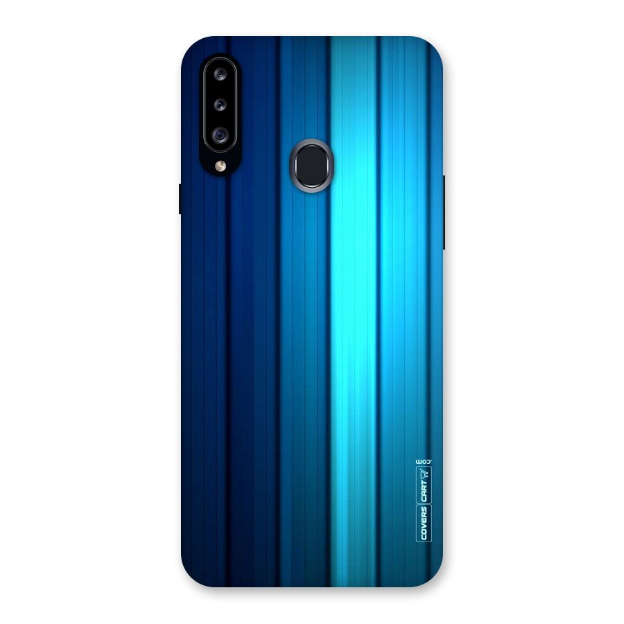 Blue Hues Back Case for Samsung Galaxy A20s