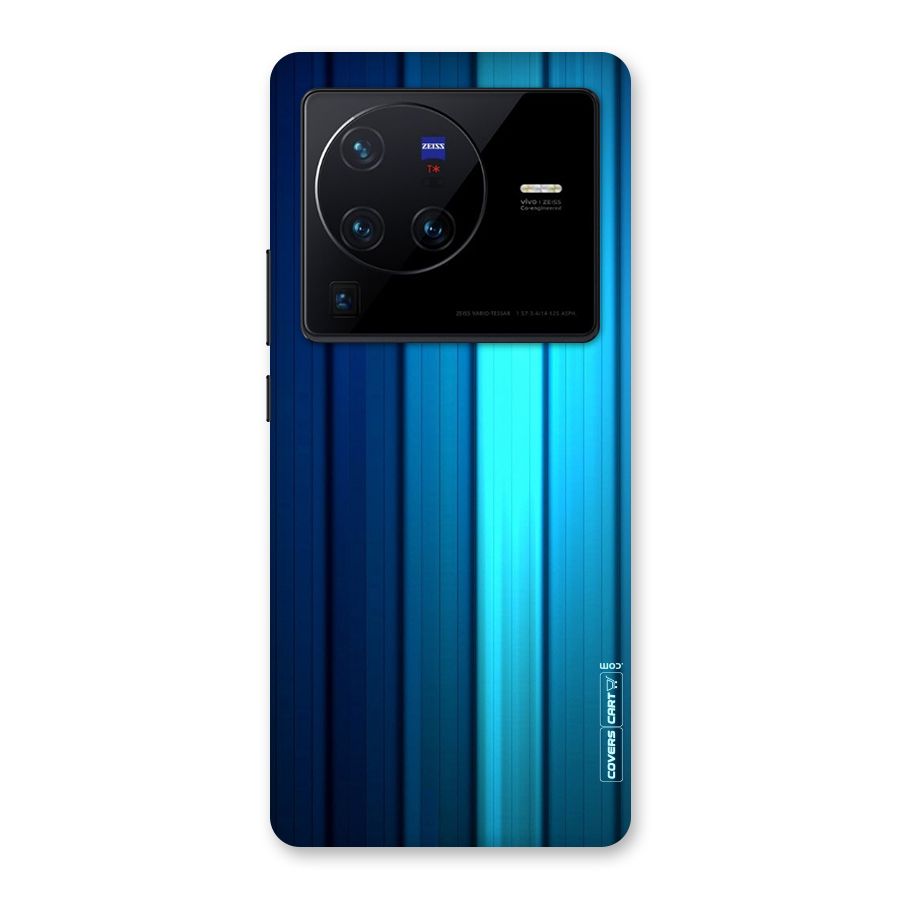 Blue Hues Back Case for Vivo X80 Pro
