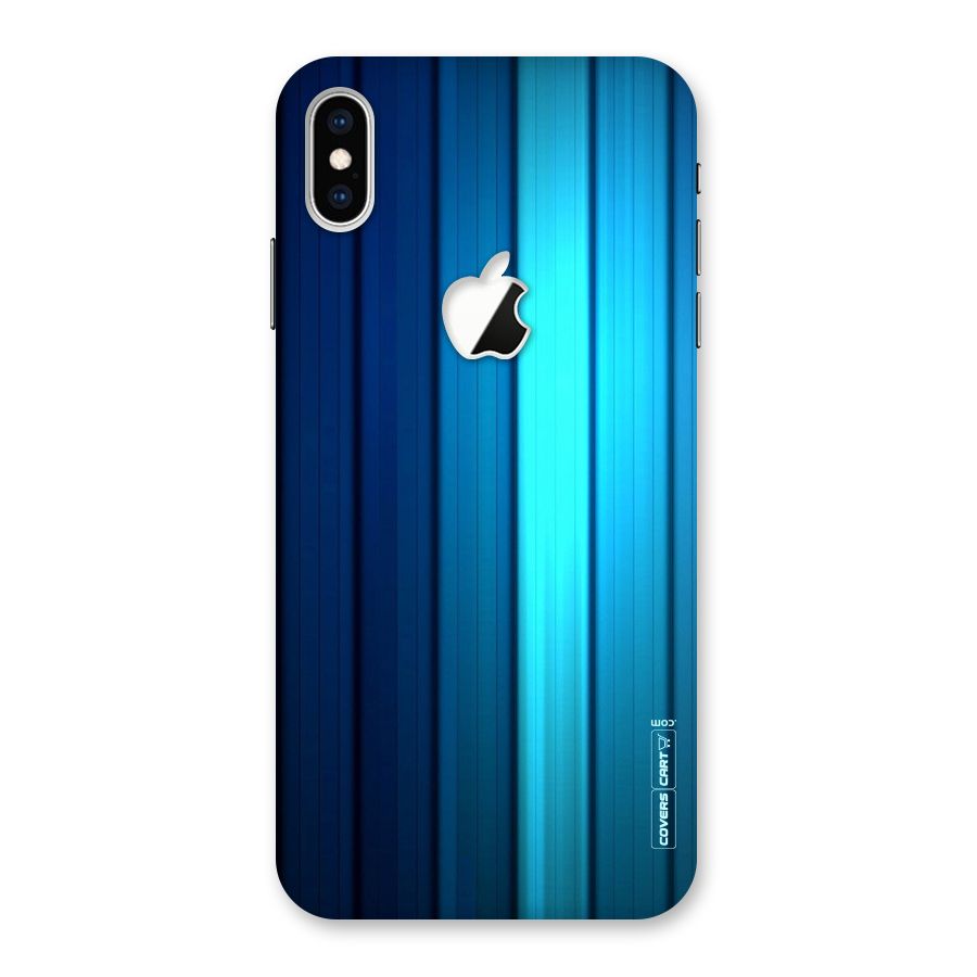 Blue Hues Back Case for iPhone XS Max Apple Cut