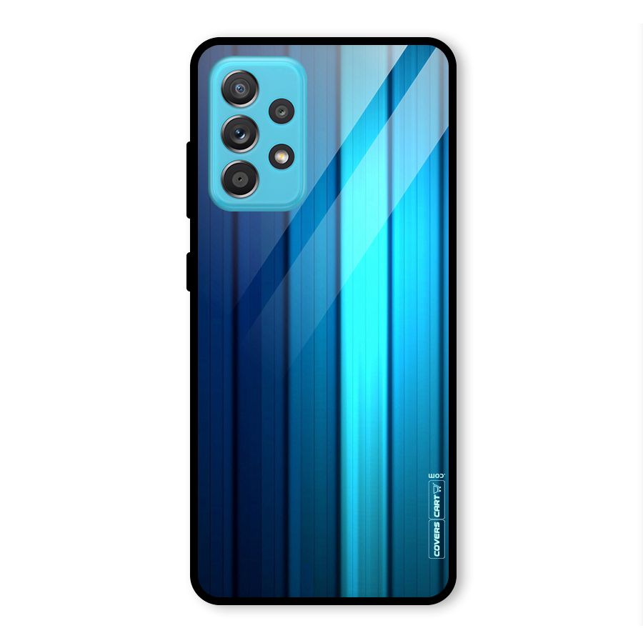 Blue Hues Glass Back Case for Galaxy A52s 5G