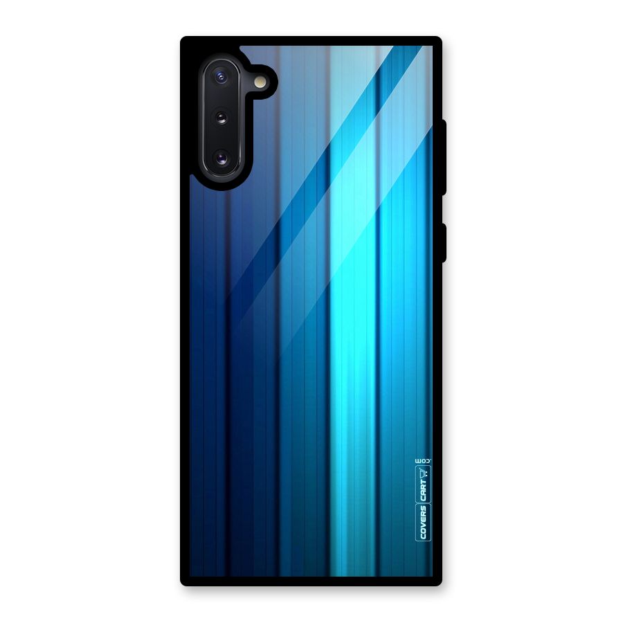 Blue Hues Glass Back Case for Galaxy Note 10