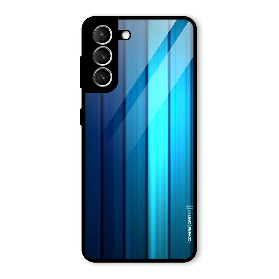 Blue Hues Glass Back Case for Galaxy S21 5G