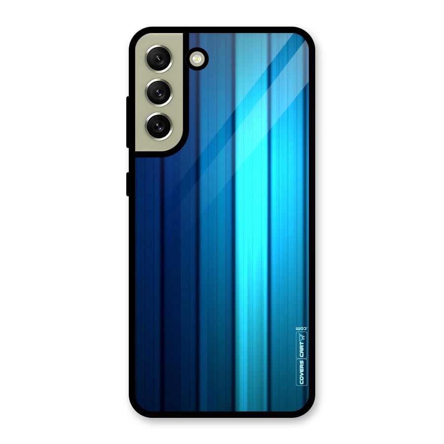 Blue Hues Glass Back Case for Galaxy S21 FE 5G