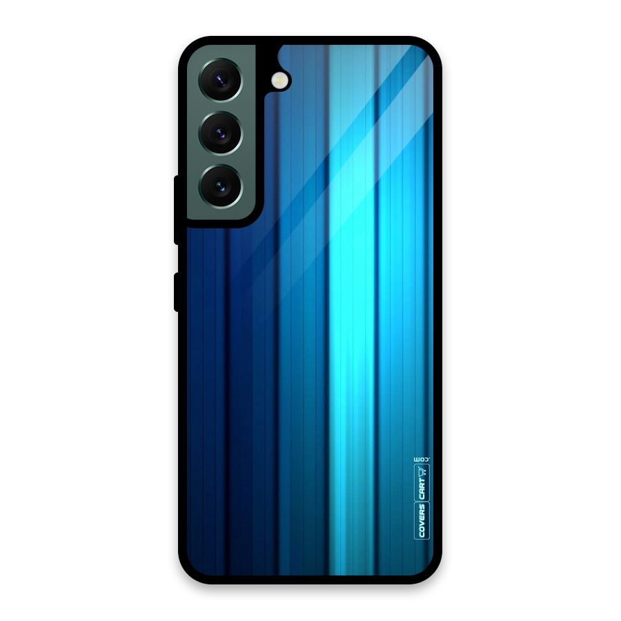Blue Hues Glass Back Case for Galaxy S22 5G