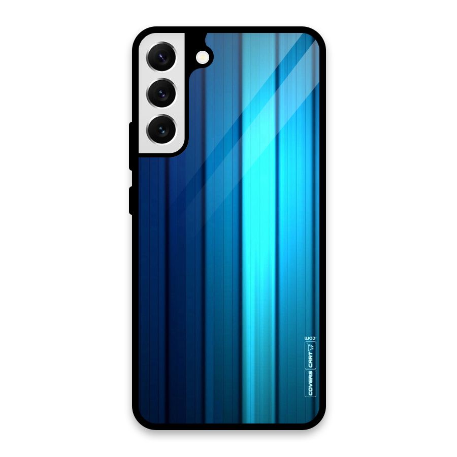Blue Hues Glass Back Case for Galaxy S22 Plus 5G