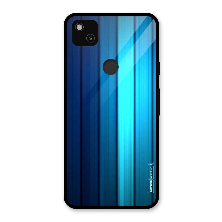 Blue Hues Glass Back Case for Google Pixel 4a