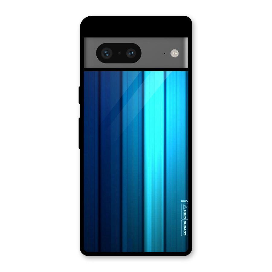 Blue Hues Glass Back Case for Google Pixel 7