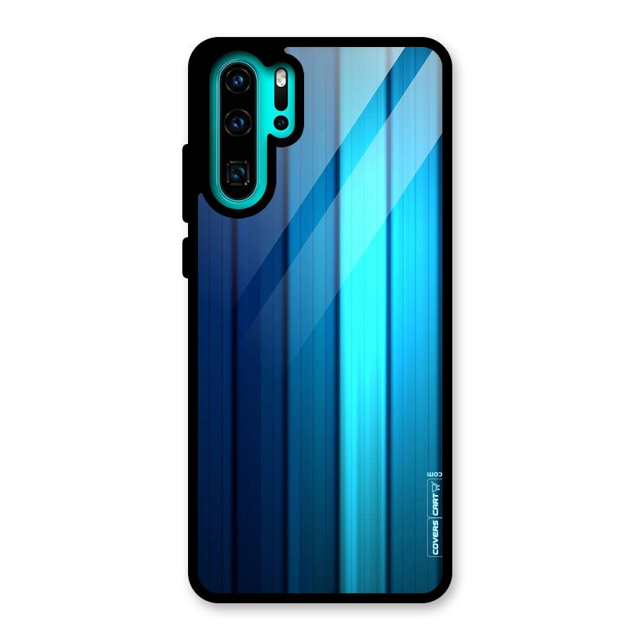 Blue Hues Glass Back Case for Huawei P30 Pro