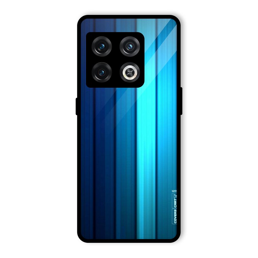 Blue Hues Glass Back Case for OnePlus 10 Pro 5G