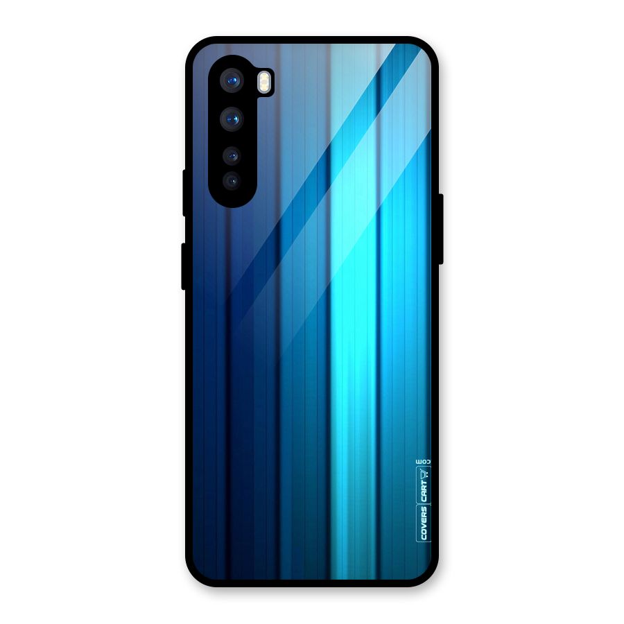 Blue Hues Glass Back Case for OnePlus Nord