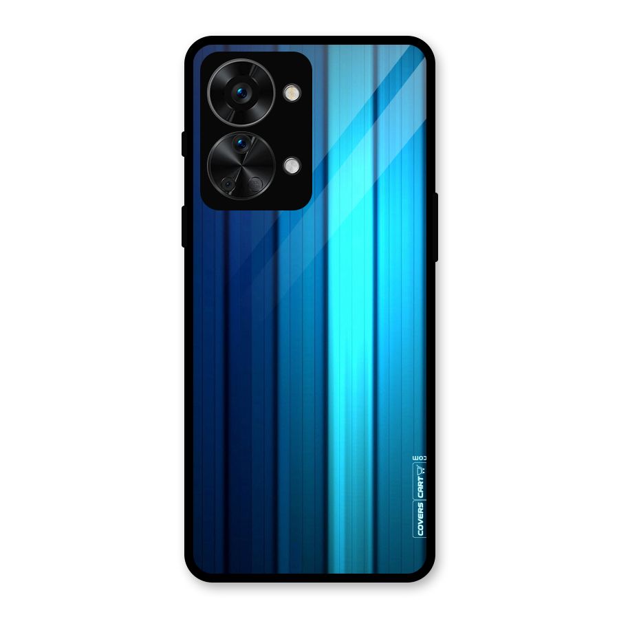 Blue Hues Glass Back Case for OnePlus Nord 2T