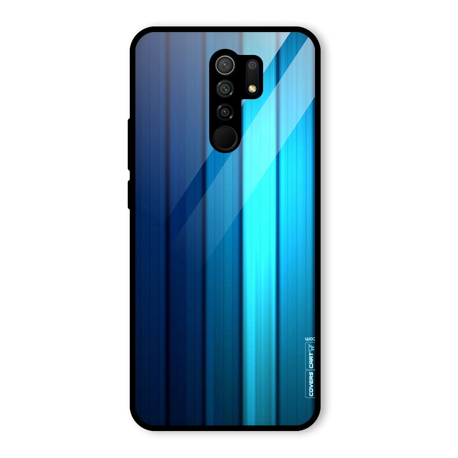Blue Hues Glass Back Case for Poco M2