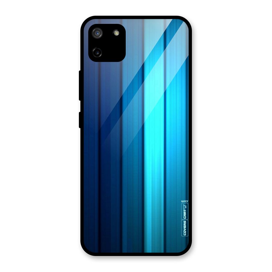 Blue Hues Glass Back Case for Realme C11
