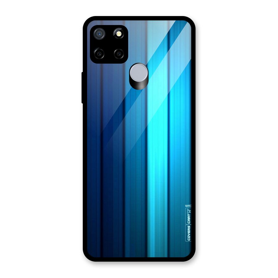 Blue Hues Glass Back Case for Realme C12