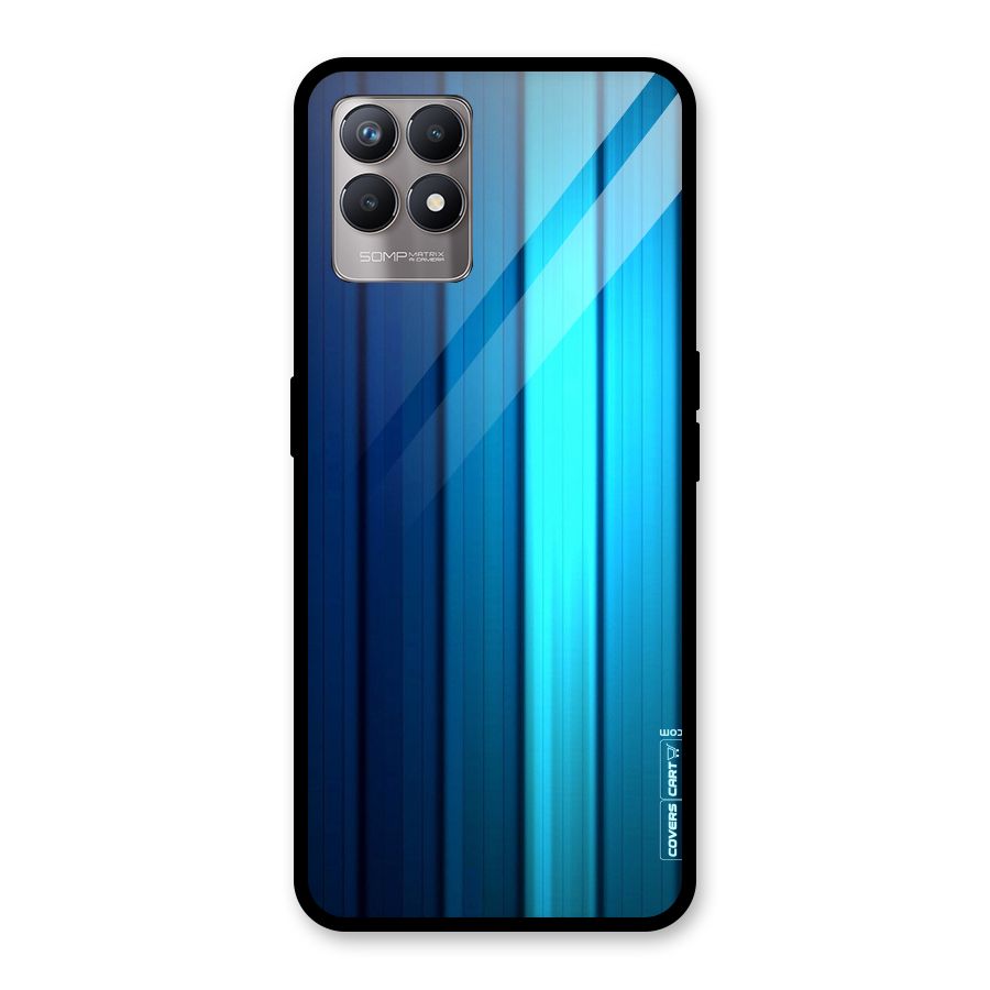 Blue Hues Glass Back Case for Realme Narzo 50