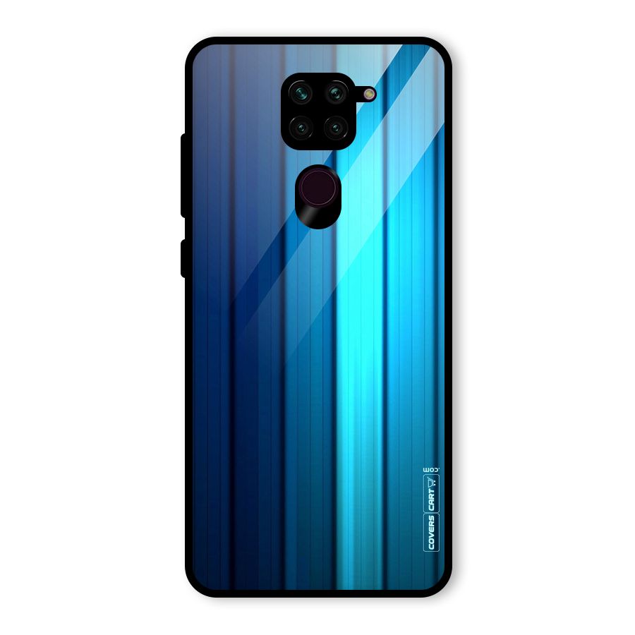 Blue Hues Glass Back Case for Redmi Note 9