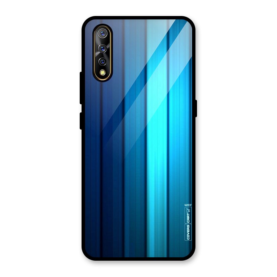Blue Hues Glass Back Case for Vivo S1