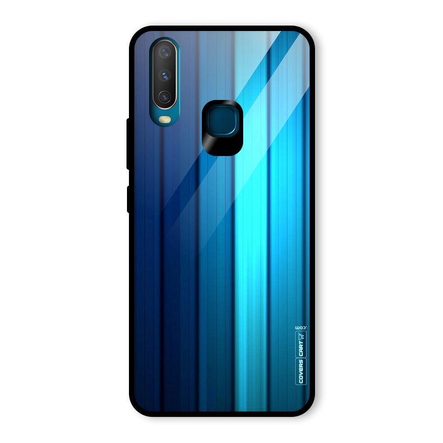 Blue Hues Glass Back Case for Vivo U10