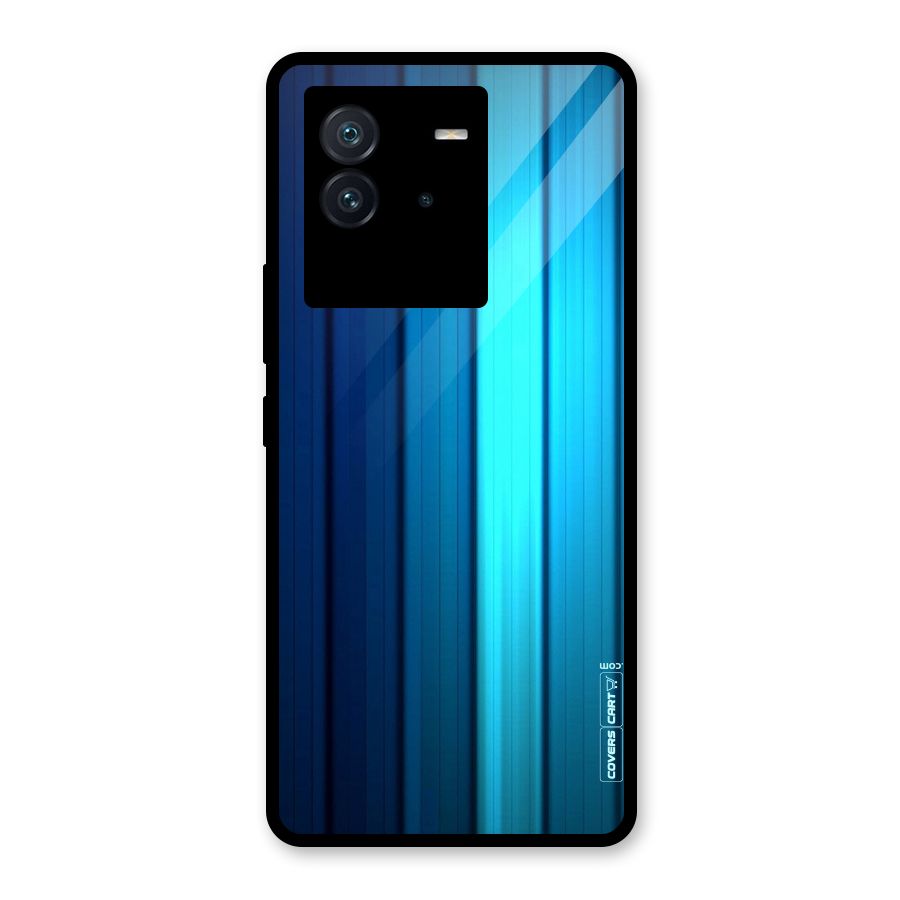 Blue Hues Glass Back Case for Vivo iQOO Neo 6 5G