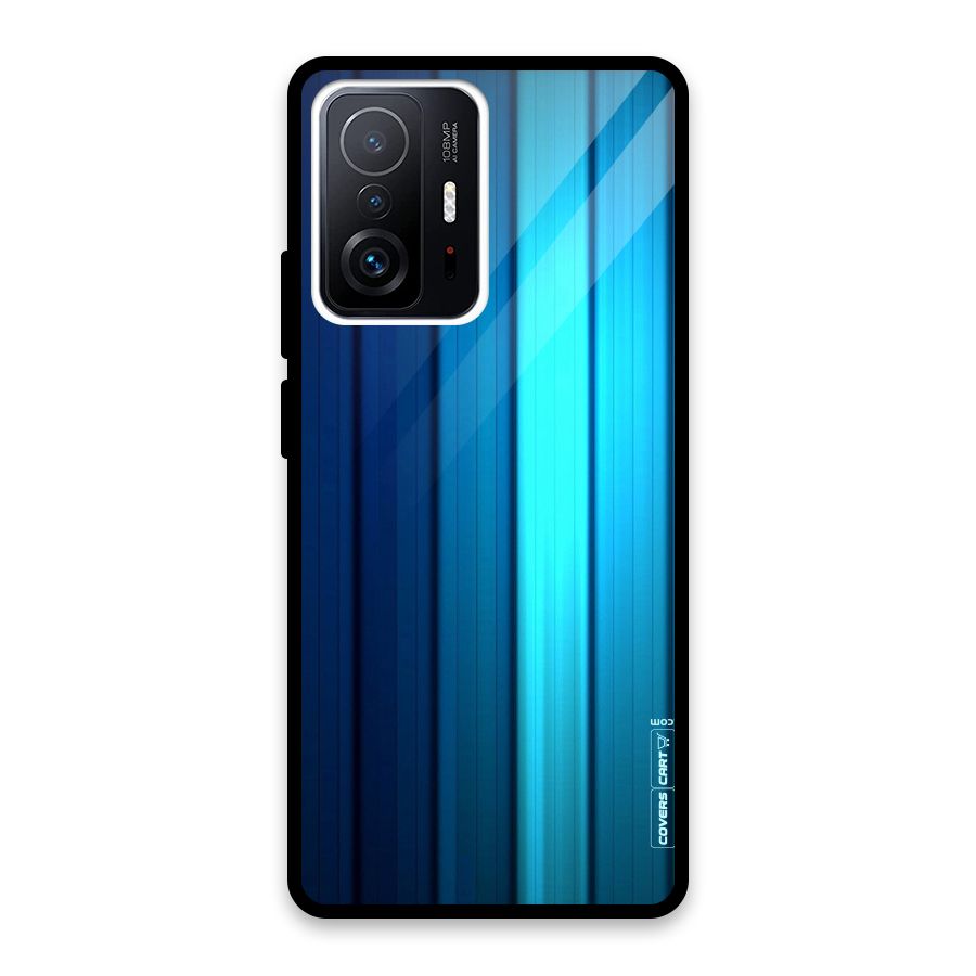 Blue Hues Glass Back Case for Xiaomi 11T Pro