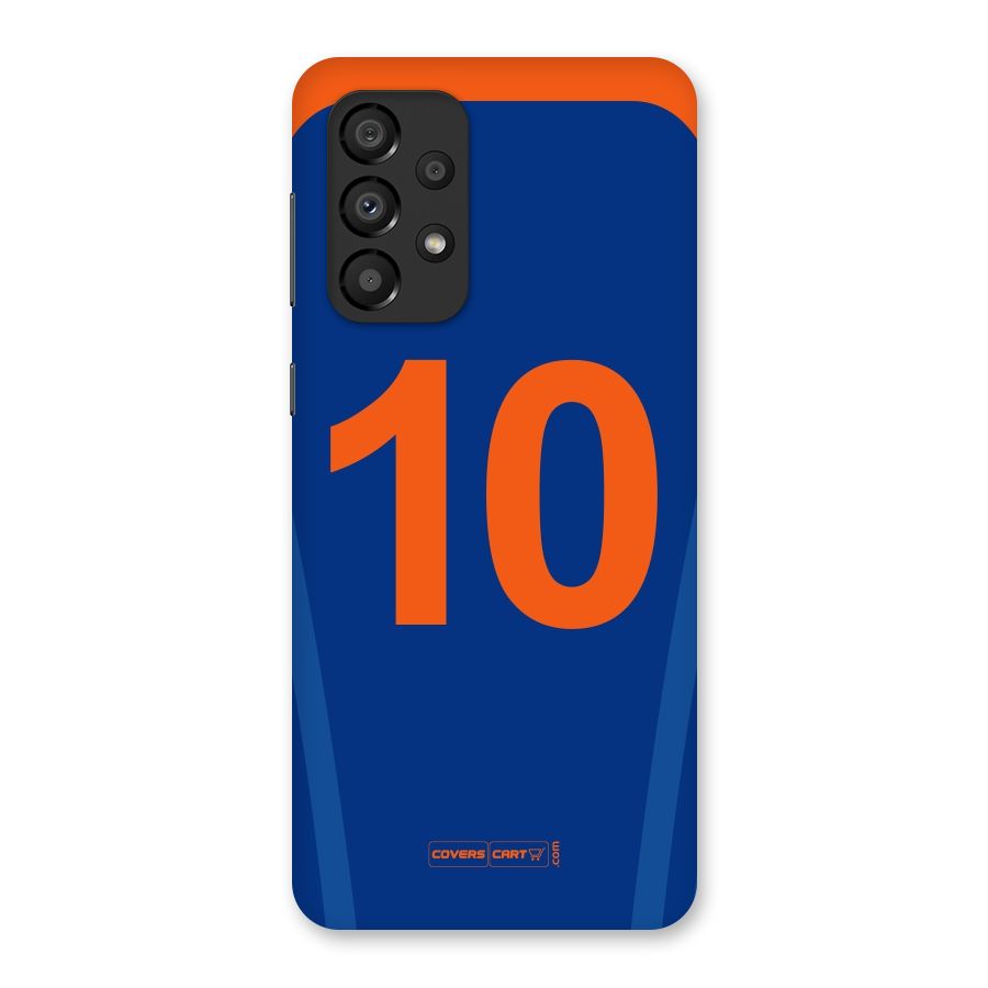 Blue Jersey Back Case for Galaxy A33 5G