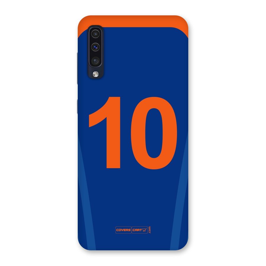Blue Jersey Back Case for Galaxy A50s