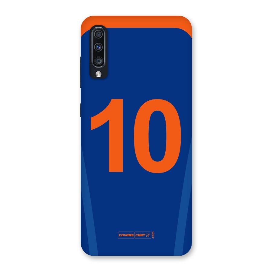 Blue Jersey Back Case for Galaxy A70